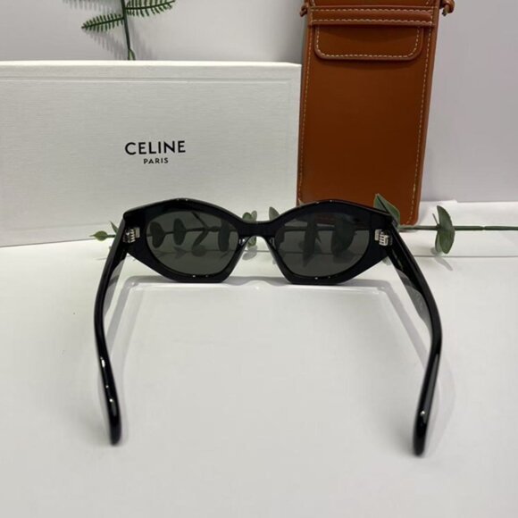 Celine Triomphe Black Women's Sunglasses - Picture 4 of 6